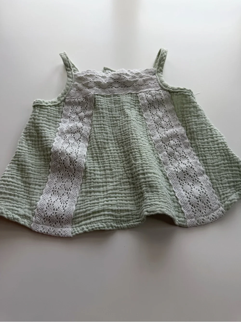 Rachel Zoe Mint Green Two-Piece Textured Tank & Shorts Set